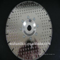 230mm marble granite cutting tools diamond disc blade with flange